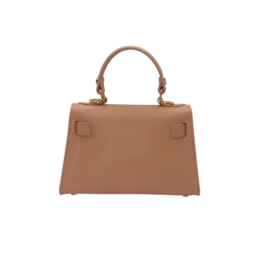 CM Mini Mila, Personalised Bag, in Rose Leather