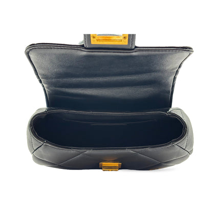 CM Mini Chloe, Personalised Bag, in Black Leather