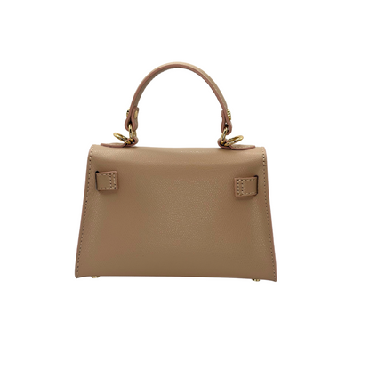 CM Mini Mila, Personalised Bag, in Nude Rose Leather