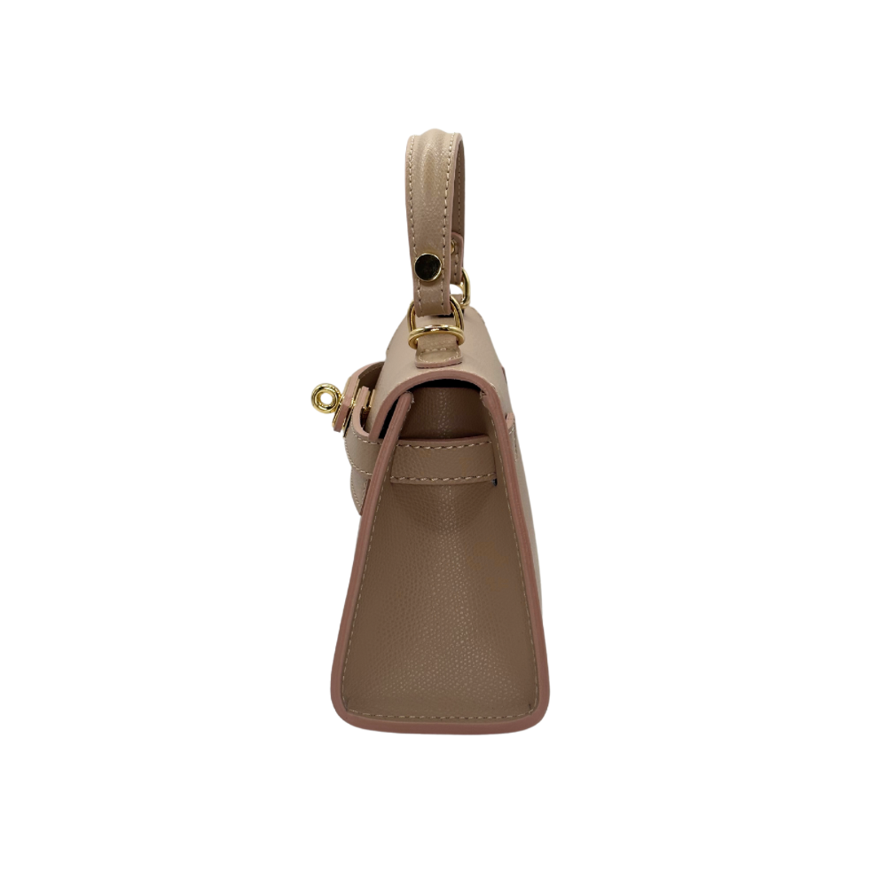 CM Mini Mila, Personalised Bag, in Nude Rose Leather