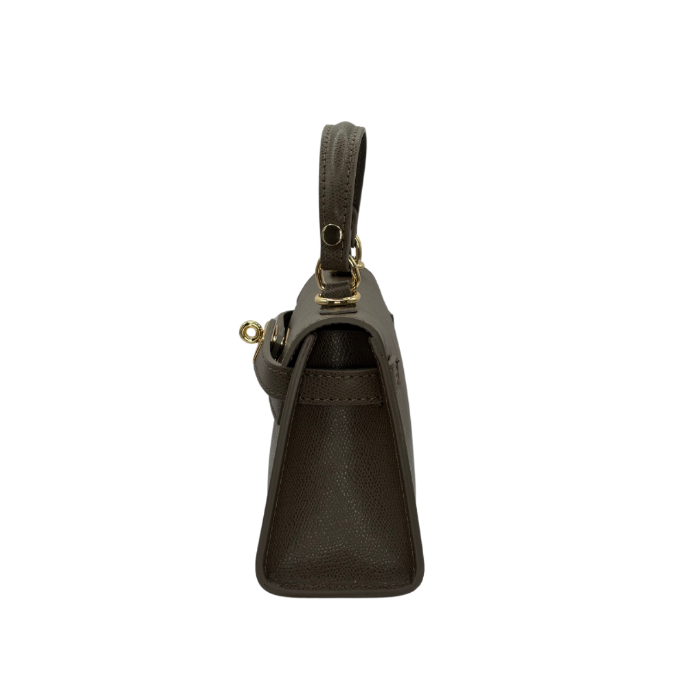 CM Mini Mila, Personalised Bag, in Taupe Leather